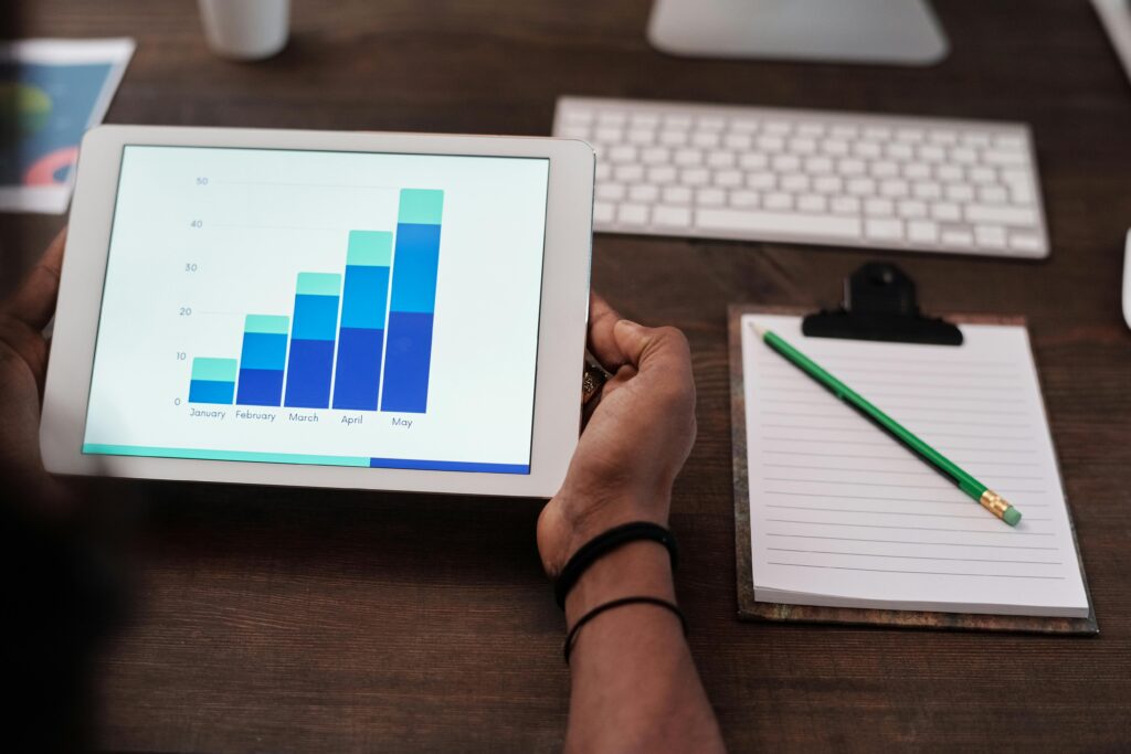 site traffic increase graph