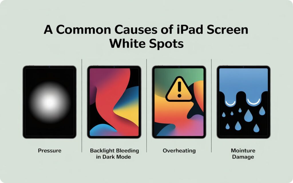 iPad White Spot